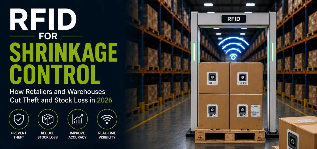 RFID for Shrinkage Control: How Retailers and Warehouses Cut Theft and Stock Loss in 2026